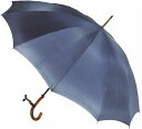 【在庫僅少です】Malacca Dandy12(ブルーグレイ) 「皇室御用達」前原光榮商店　紳士雨傘名前彫りなしは即納/彫り有りは7/28(土)仕上予定