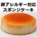 卵アレルギー対応スポンジケーキ