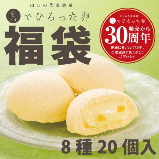 【送料無料】山口銘菓 月でひろった卵30周年記念特別福袋　　...