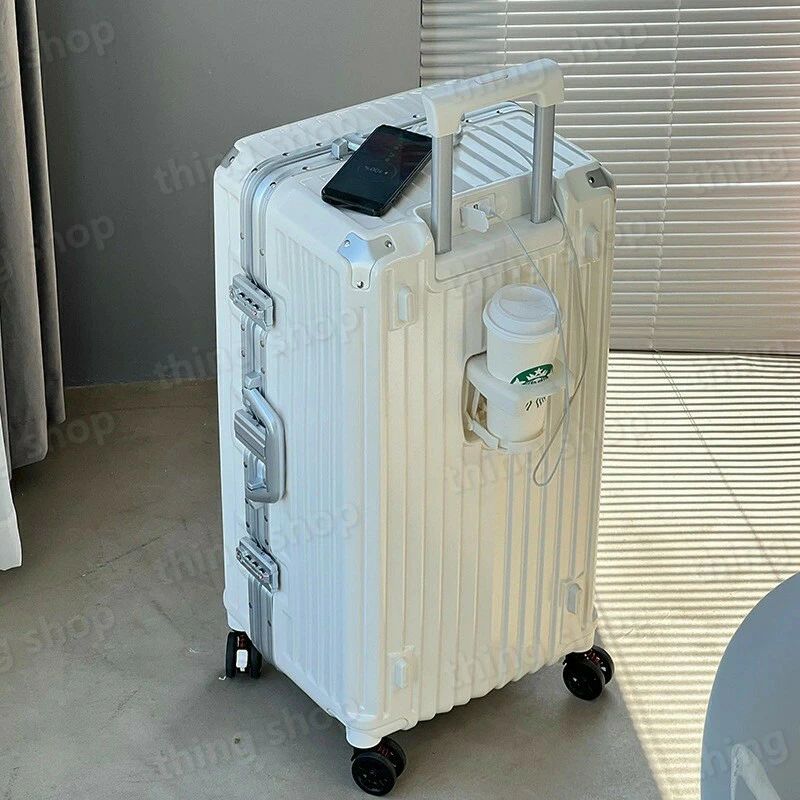 スーツケース 大容量 キャリーケース 85L 大容量 おしゃれ大型 キャリーバッグ トラベル 泊まる TSAロック カップホルダー ダブルキャス