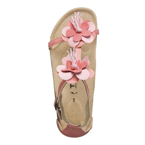 TATAMI by Birkenstock MARIANA PINK/LEATHER タタミ ビルケンシュトック マリアナ ピンク レザーレザーサンダル レディース 女性用 お花 フラワー