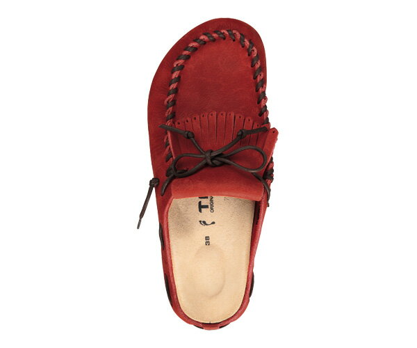 TATAMI by Birkenstock Nuuk Red/ leather タタミ ビルケンシュトック ヌーク レッド/レザー レザーサンダル サンダル　レディース メンズ 女性用 男性用　BM891113