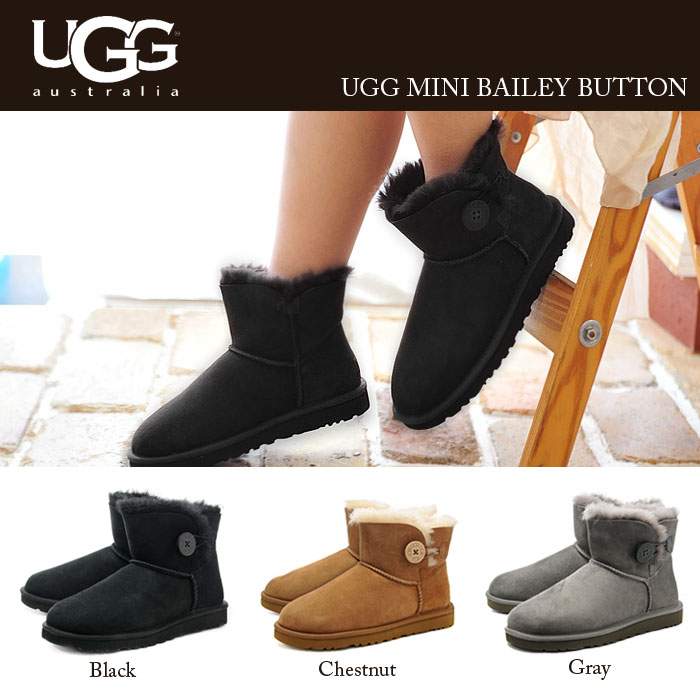 r[đ UGG MINI BAILEY BUTTON AO@~j xC[{^ yx[[{^z [gu[c fB[X