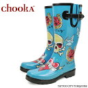 ӥ塼񤤤̵chooka Rain Boots TATTOO CITY TURQUOISE 塼쥤֡ġȥƥrubber boots С֡ġĹǥ