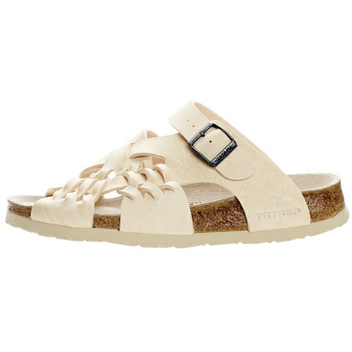 TATAMI by Birkenstock Mississippi タタミ ビルケンシュトック ミシシッピ シャンパンクリーム レザーサンダル