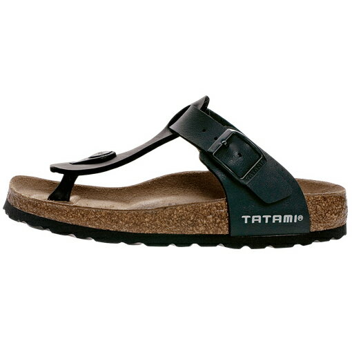 TATAMI by Birkenstock Fiji kids black タタミ ビルケンシュトック フィジー キッズ ブラック レザーサンダル Birko-flor キッズサンダル 子供用