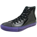 2010ǯǥCONVERSE ALL STAR TUMBLER HI BLACKPURPLE С 륹 ֥顼 ϥ ֥åѡץ 塼 ϥåȥˡ  ǥ