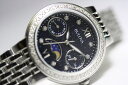 女性用のダイヤを埋め込んだBULOVA【ブローバ】ムーンフェ...