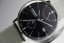 ドイツ製Junkers【ユンカース】Bauhaus【バウハウス】パワーリザーブ搭載自動巻き腕時計/メッシュバンド仕様
