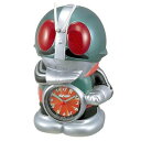 光る!仮面ライダーの目覚まし時計/プレゼントにオススメ/リズム時計/メーカー希望小売価格7,700円/送料無料/クリスマス/ロングセラーモデルです。