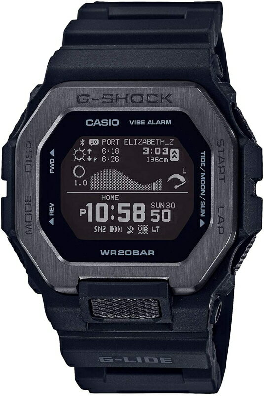 CASIO カシオ G-SHOCK ジーショック <strong>G-LIDE</strong> 腕時計 国内正規流通商品 送料無料 27,500円 潮汐情報や日の出 日の入時間