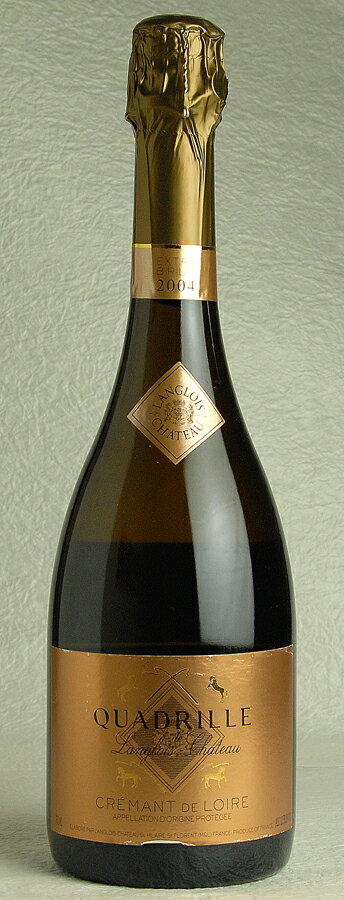 [2004] クレマン ド ロワール ブリュット カドリーユ 750ml ラングロワ・シャトーCremant de Loire Brut Quadrille LANGLOIS CHATEAU （白）