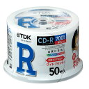 TDK CD-Rデータ用700MB1-48倍速 CD-R80PWDX50PA 50枚　1パック★商品金額合計1,800円以上で送料無料★