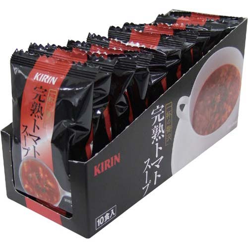 キリン協和フーズ 一杯の贅沢完熟トマトスープ10g×10食入関連ワード【soup】