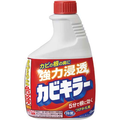 ジョンソン カビキラー　付替　400g×5本【HLS_DU】関連ワード【Johnson、バス用洗剤、お風呂用洗剤】