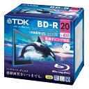 TDK BD-R ブルーレイ 録画用 インクジェットプリンタ対応 130分1-6倍速 BRV25PWC20A 20枚　1パック★送料無料★