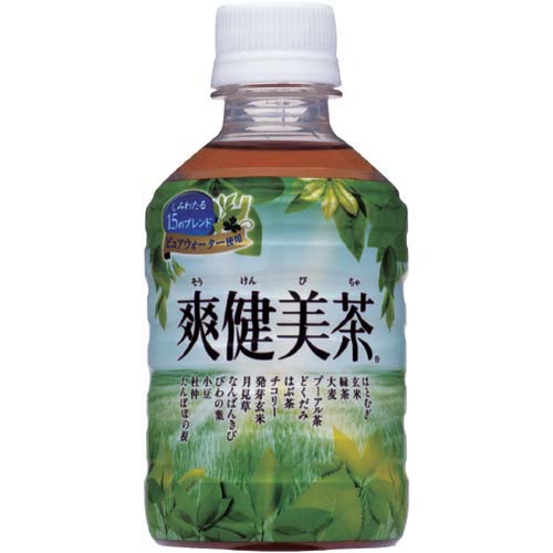 【1本あたり103.9円】コカ・コーラ 爽健美茶　280ml×24本【あす楽対応_関東】関連ワード【cocacola、コカコーラ】★送料無料★コカ・コーラ/爽健美茶/280ml×24本/cocacola/コカコーラ