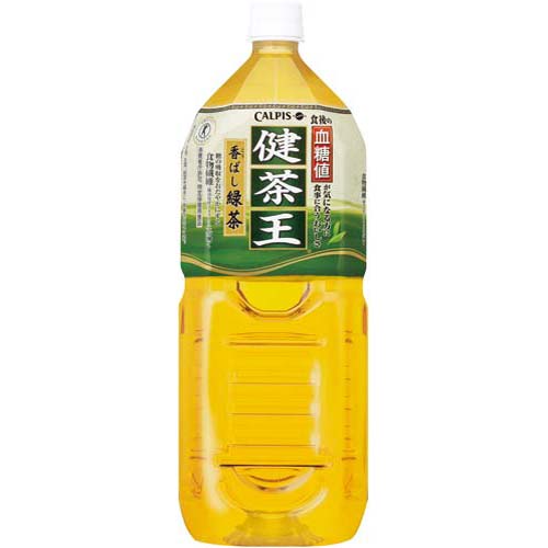 カルピス 健茶王　香ばし緑茶　2．0L×6本関連ワード【CALPIS】