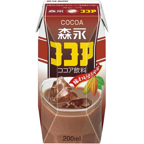 森永乳業 森永ミルクココアプリズマパック　200ml×24本関連ワード【morinaga】