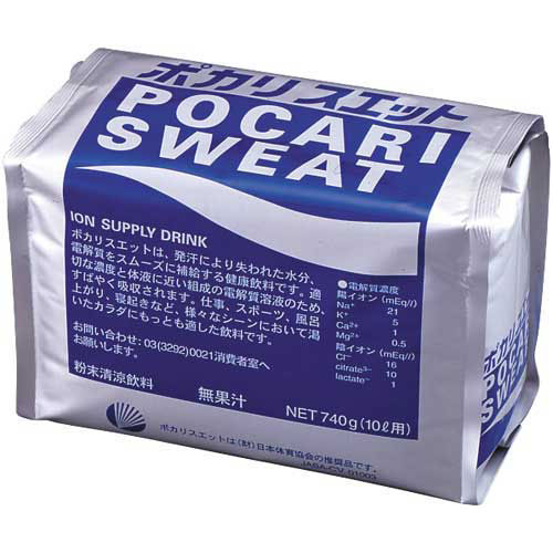 大塚製薬 ポカリスエット10L用パウダー　740g×10個入関連ワード【pocarisweat、清涼飲料、スポーツドリンク】