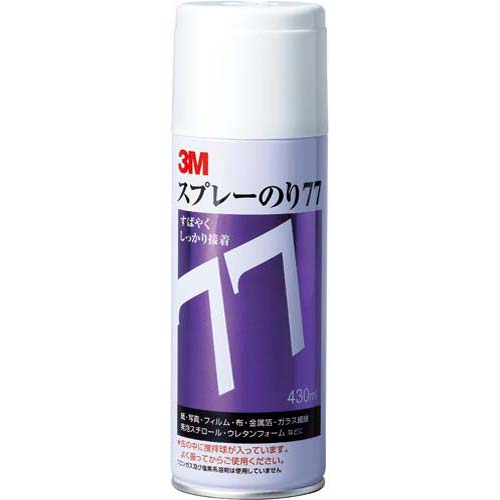 スリーエムジャパン スプレーのり77　430ml　早い接着タイプ5缶...:kaumall:10143572