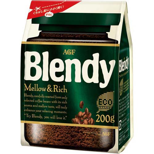 AGF ブレンディ　スタンダード詰替え用　200g×3関連ワード【Blendy、ブレンディー、インスタントコーヒー】