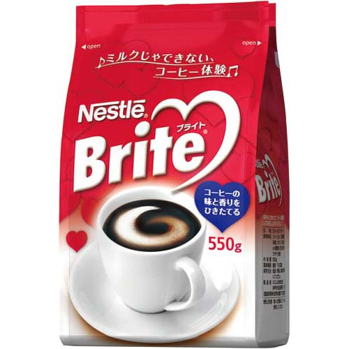 ネスレ日本 ネスレブライト　550g袋関連ワード【Nestle、コーヒー用ミルク】