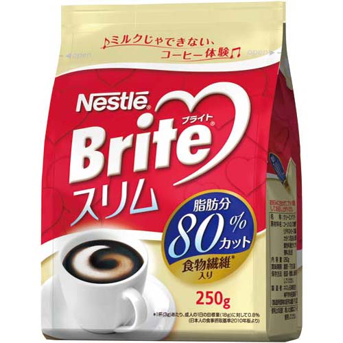 ネスレ日本 ネスレブライトスリム　250g袋×3関連ワード【Nestle、コーヒー用ミルク】