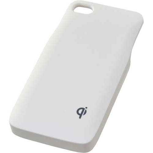 日立マクセル Qi　ワイヤレス充電用カバー　iPhone用　白関連ワード【HITACHI、maxell】