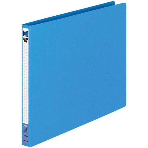 コクヨ レターファイル（色厚板紙）　A4横　青　10冊...:kaumall:10049984