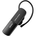エレコム Bluetooth片耳ヘッドセット ブラック【1one】