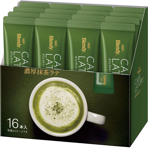 AGF カフェラトリー濃厚抹茶ラテ　16本