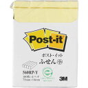 スリーエム ジャパン ポストイット 再生紙ふせん75×14イエロー20冊