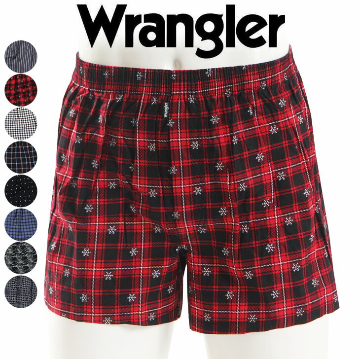 送料無料 Wrangler ラングラー メンズ ゆったりシルエット トランクス メンズ ア…...:kawa:10219349