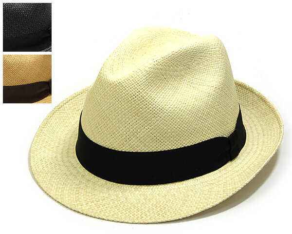 ★【セール】”中央帽子”パナマ中折れ帽