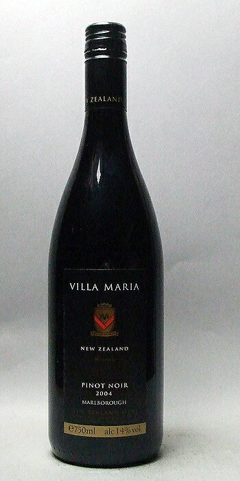 ヴィラ・マリア リザーブ・ピノ・ノワール [2004] 赤 750ml  ワイン ニュージーランド ニュージーランド 赤ワイン kawahg