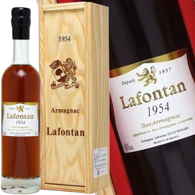 ［1954］年昭和29年生まれの方へ アルマニャック ラフォンタン ［1954］ 200ml 40度 Armagnac Lafontan ［1954］ 【楽ギフ_包装】 kawahc[1954] 年 昭和29年 生まれの方へ アルマニャック ラフォンタン [1954] Armagnac Lafontan [1954] 父の日 プレゼント