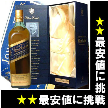 iJohnnie Walker Blue LabeljyzWj[EH[J[@u[x@si@750ml@43x... ...