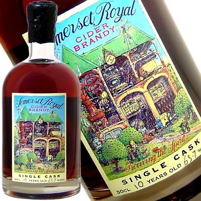 （Somerset Royal Cider Brandy）「最高級のりんごのみ使用」サマーセット　ロイヤル　サイダー...