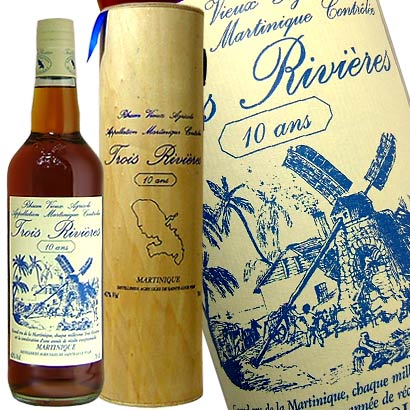 （Trois Rivieres 10years Rhum ）トロワリヴィエール　ヴィユー　10年　700ml　42度