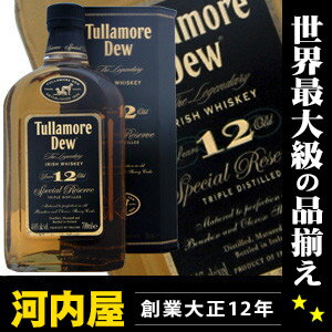 タラモア デュー 12年 700ml 40度 （Tullamore Dew 12YO Finest Old Irish） 【楽ギフ_包装】 タラモアデュー アイリッシュ ウイスキー アイリッシュコーヒー にオススメ 紅茶 Irish Whisky ランキング ウィスキー kawahcタラモア デュー 12年 タラモアデュー アイリッシュ ウイスキー アイリッシュコーヒー にオススメ 紅茶 Irish Whisky 格安 父の日 プレゼント