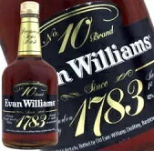 エヴァン ウィリアムズ 10年 [1783] 750ml 43度 （Evan Williams 10YO）  バーボン ウィスキー kawahc