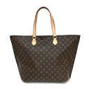 【未使用】ルイヴィトン モノグラム オール・インMM M47029 トートバッグ ショルダーバッグ ファスナー開閉 LOUIS VUITTON LV【中古】
