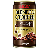 UCC ブレンドコーヒー 185g×30本 [1ケース]＜缶・瓶 飲料＞【3ケースまで1個口配送出来ます】