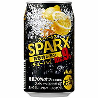 アサヒ SPARX スパークスレモン 350ml×24本 [1ケース]＜缶ビール/チューハイ＞【3ケースまで1個口配送出来ます】