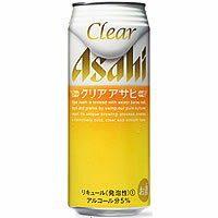 クリアアサヒ 500ml×24本 [1ケース]＜缶ビール/チューハイ＞【2ケースまで1個口配送出来ます】