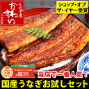 【秋の土用丑は10月28日】特大国産うなぎのお試しセット【国産うなぎ3種入り】【送料無料】【ウナギ 鰻 蒲焼き 国内産 ギフト】