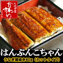 ◎ うなぎ の川水！1人前のうな丼にぴったり『命名：はんぶんこちゃん』うなぎ 蒲焼き 80g（カットタイプ）