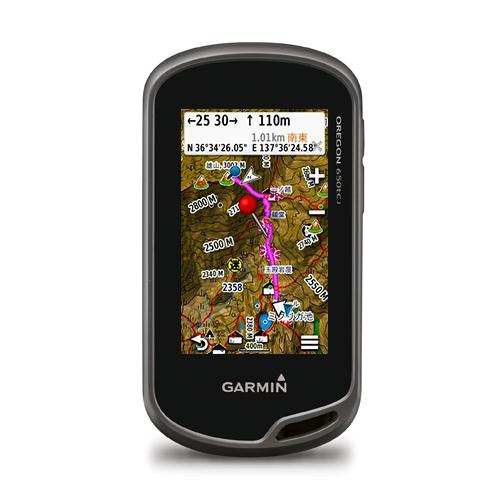 【GARMIN】　ガーミン　ハンディGPS　OREGON　650TCJ2　登山地図入り...:kawazoh:10000775