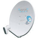 4K・8K対応 50形 BS・110°CSアンテナ DXアンテナ 新4K8K衛星放送(3224MHz)対応 一般家庭向け ホワイト BC503S ◆宅